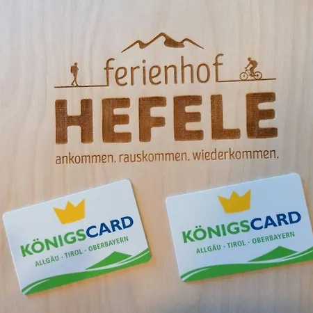 Hefele Alpsee Mit Koenigscard * Хопферау